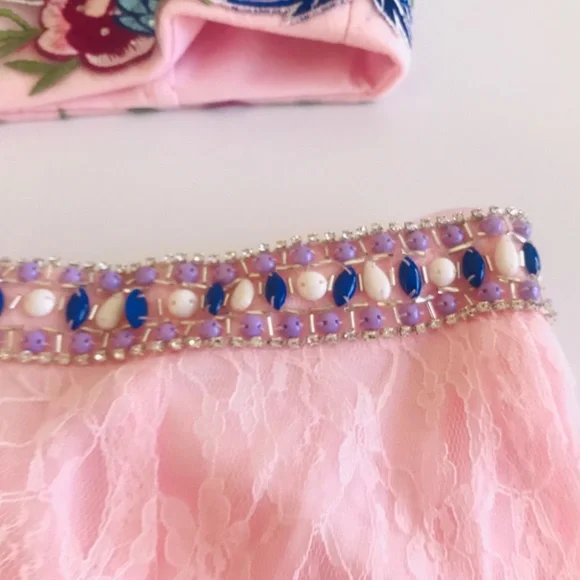 NWT Nox Anabel - 8262 Two Piece Embroidered Mermaid Formal Prom Dress - Picture 6 of 15